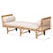Bali & Pari Macias Modern Bohemian Natural Brown Rattan Daybed 239-13405-ZORO - alternate 4